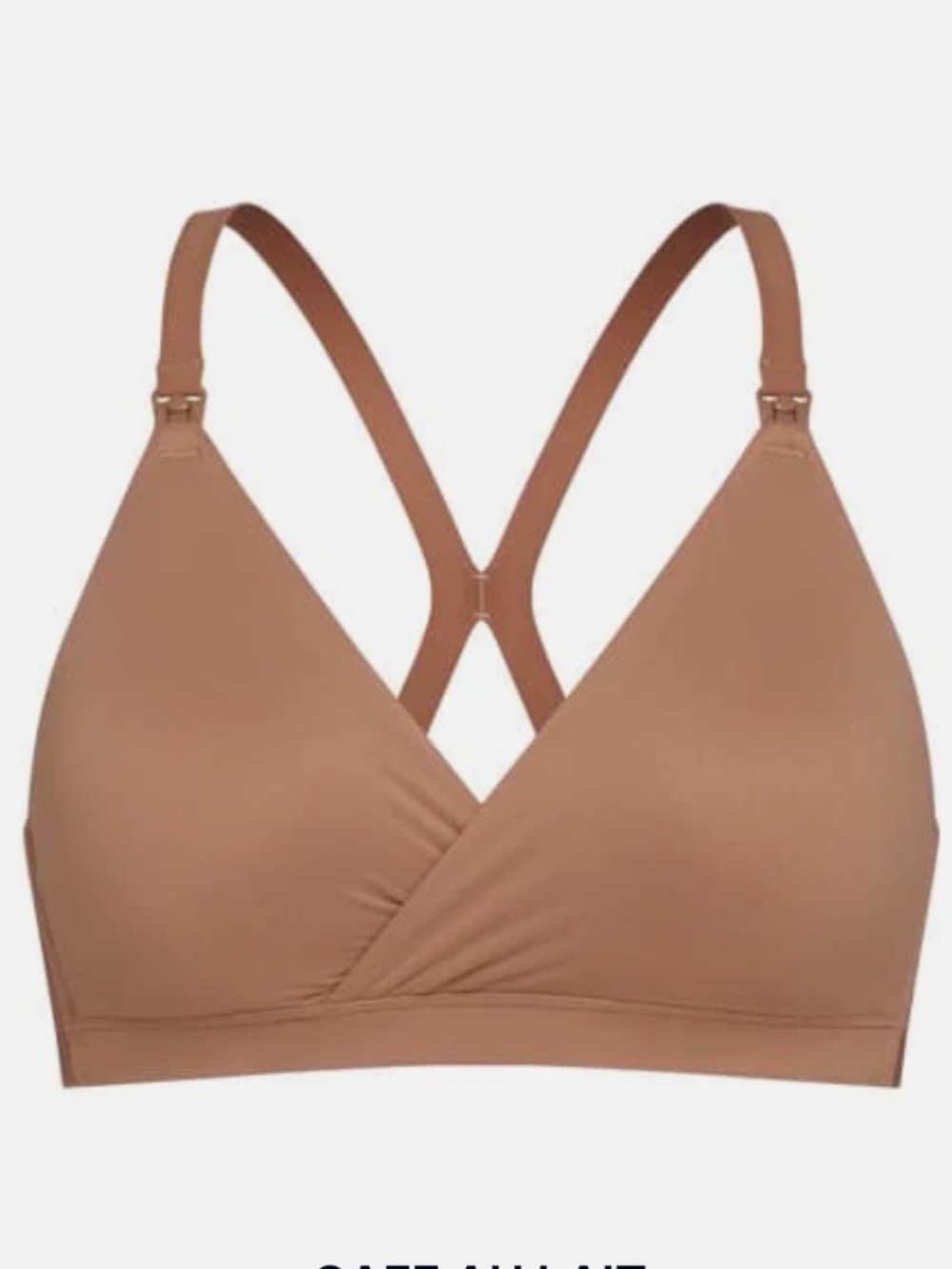SPANX Nude Wireless Maternity/Nursing Bra - Light Beige